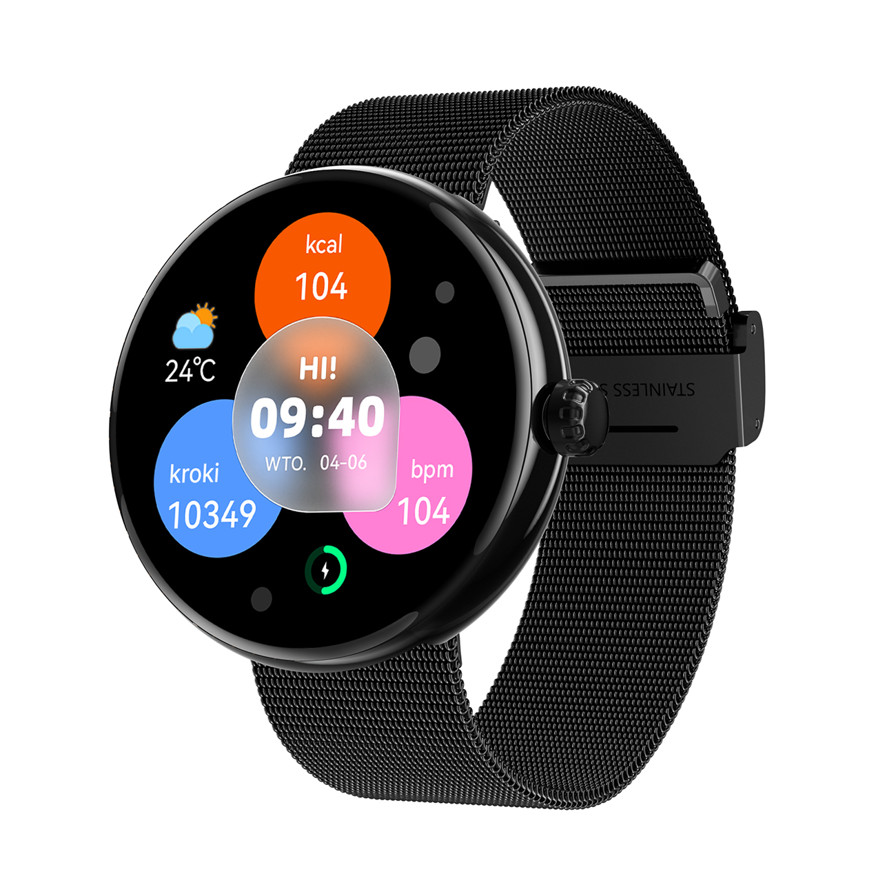 Forever smartwatch Forevive 5 SB-365 svart